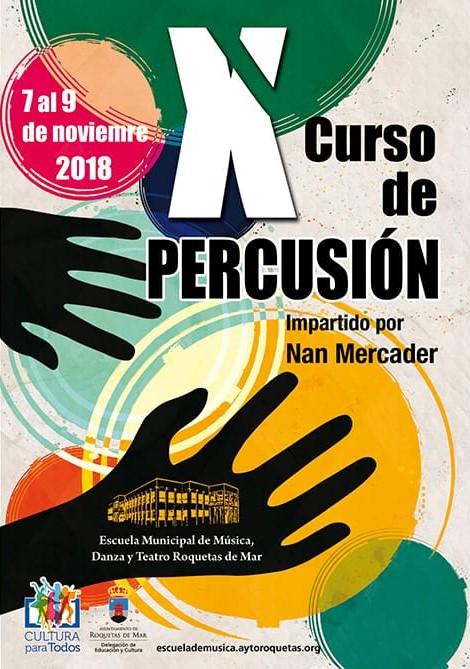 X CURSO DE PERCUSIÓN