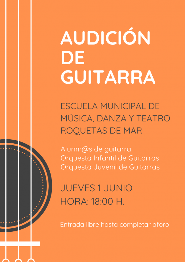 AUDICIÓN DE GUITARRA