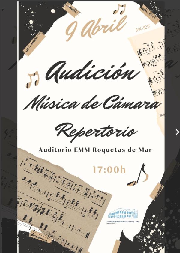AUDICIÓN DE MÚSICA DE CÁMARA Y REPERTORIO
