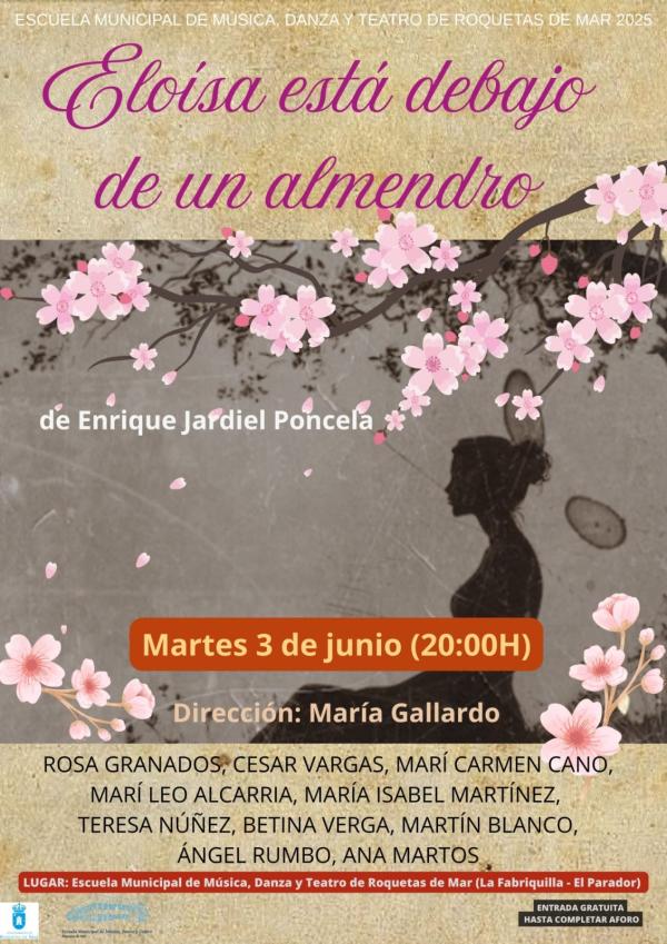 ELOÍSA ESTÁ DEBAJO DE UN ALMENDRO