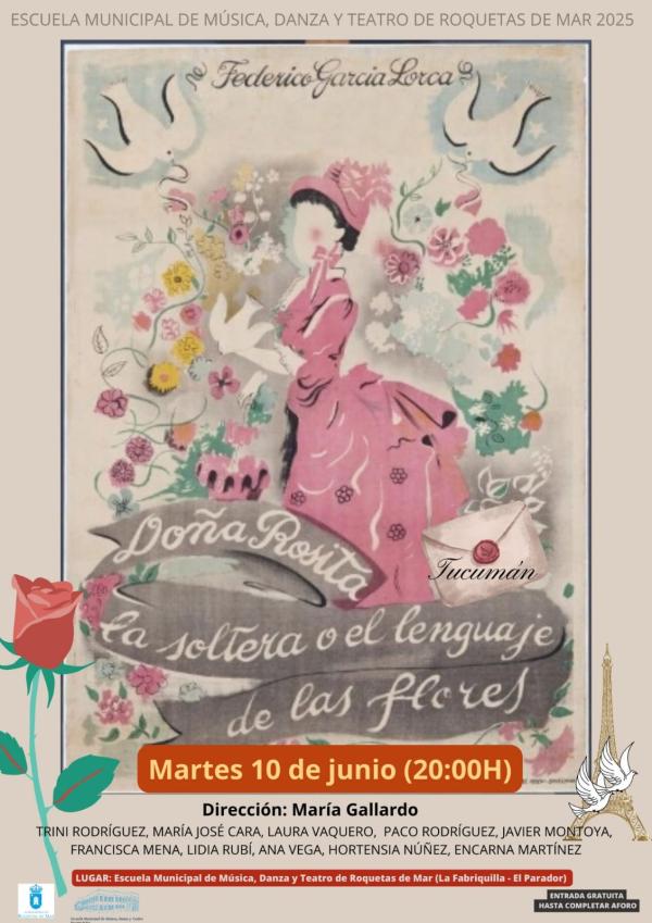 DOÑA ROSITA O EL LENGUAJE DE LAS FLORES
