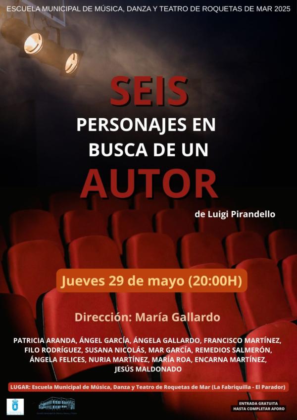 SEIS PERSONAJES EN BUSCA DE UN AUTOR